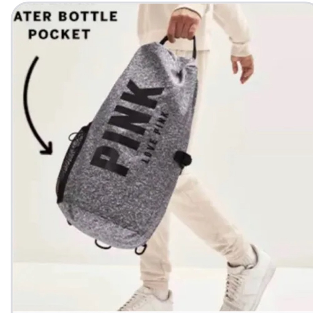 PINK DUFFLE / sling BAG